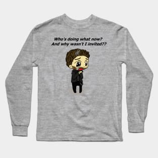 Who's Doing What Now? - Rob Long Sleeve T-Shirt